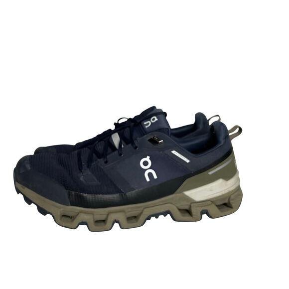 On Running Other - On Running Cloudwander Waterproof Navy Blue Trail Shoes Men's Size 11